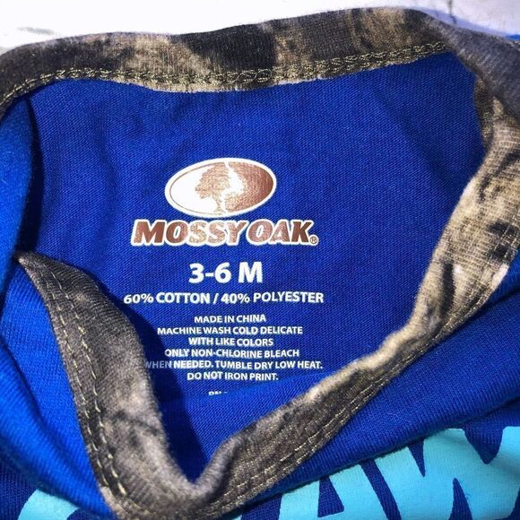 Nwot Infant Mossy Oak SS Onesie Bodysuit Bundle - Picture 3 of 7